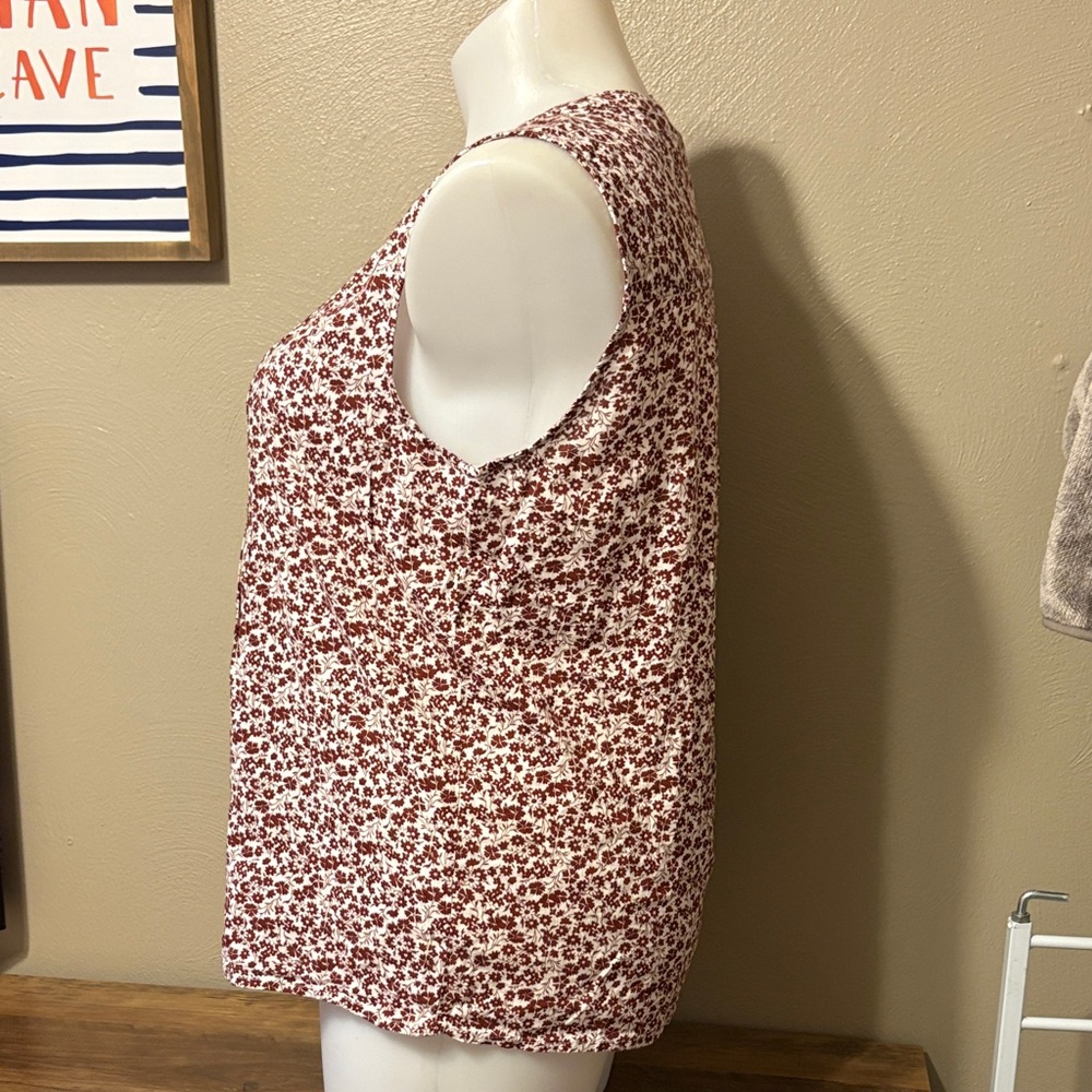 Gap Floral Button-Down Blouse - image 7